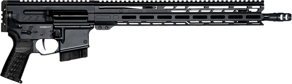 CMMG 28AB60CSG Dissent MK4 22 ARC 30+1 16.10″ Black Nitride Threaded Barrel, M-LOK Handguards, Sniper Gray Cerakote Aluminum Picatinny Rail Receiver, CMMG Zeroed Grips, Ambidextrous