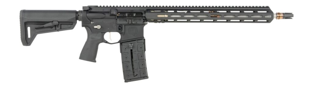 Q LLC  Sugar Weasel *CA Compliant 5.56 NATO 10+1 16″Black Cerakote Aluminum Receiver w/Picatinny Rail, M-LOK Handguard, CMOE SL-K Black Polymer Stock, Black Polymer Grip
