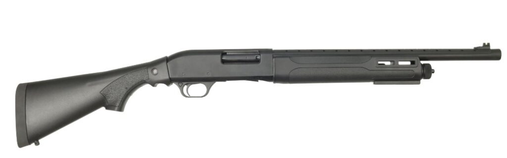 TSA 12 12Ga 18.5″ FO D&T Blk/Syn 4-rd