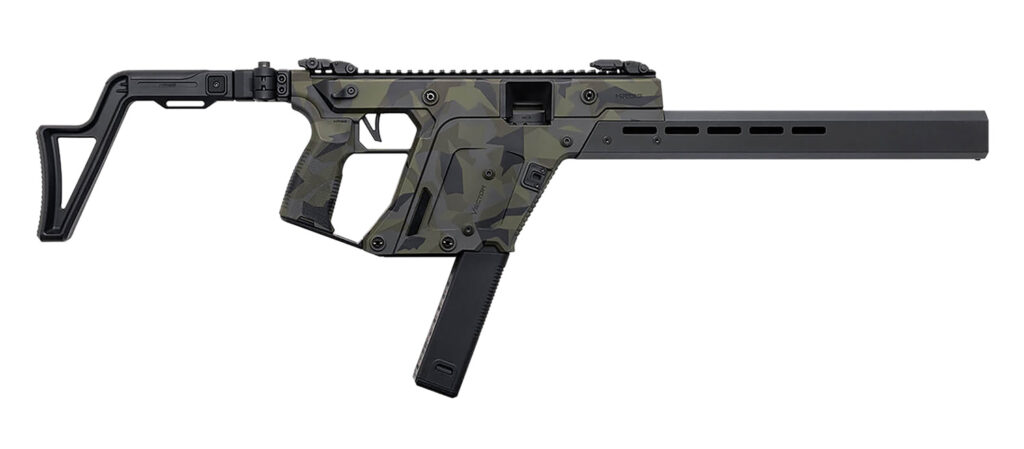 Kriss USA KV103CWD00 Vector SDP Gen3 10mm Auto 33+1 16″ Black Nitride Threaded Barrel, Picatinny Rail Receiver, M-LOK Handguard, Adjustable Folding Stock,  Polymer Grip, Ambidextrous