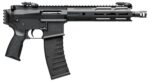 Kriss USA DM22P26BL25 DMK22P  22 LR 25+1 10.50" Black Threaded Barrel, Matte Black Picatinny Rail Receiver, Picatinny Rail Rear, Black Polymer Grip