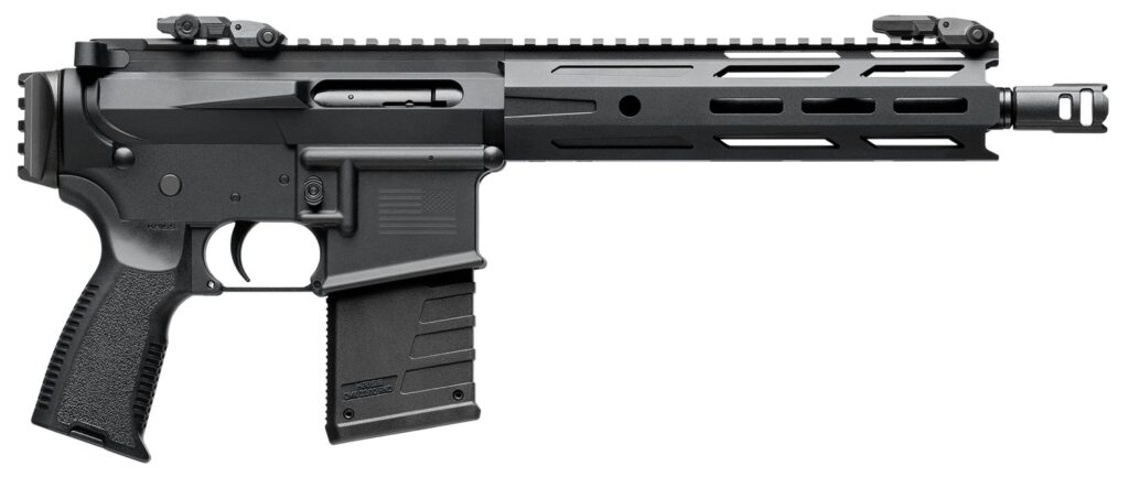 Kriss USA DM22P26BL10 DMK22P  22 LR 10+1 10.50″ Black Threaded Barrel, Matte Black Picatinny Rail Receiver, Picatinny Rail Rear, Black Polymer Grip