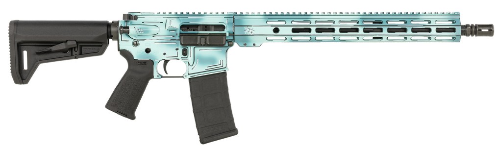 Anime 15 5.56 16″ MLOK Blue 30rd