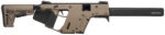 Kriss USA KV90CFD22 Vector CRB Gen2 *CA Compliant 9mm Luger 10+1 16" Black Steel Barrel, Flat Dark Earth Cerakote Polymer Receiver, Flat Dark Earth Synthetic Stock, Black California Paddle Grip