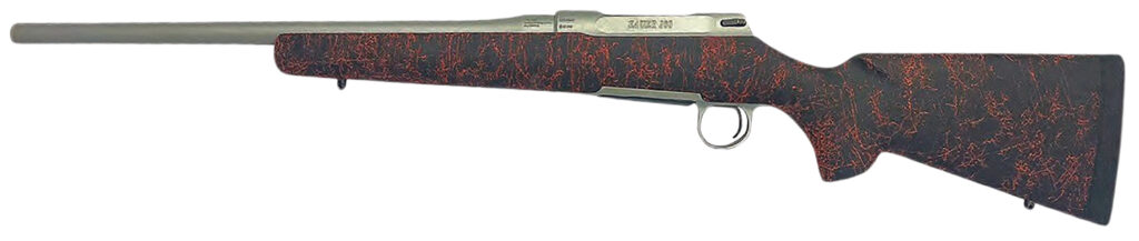 Sauer 80118097 100 Silver XT Sports South Exclusive Full Size 6.5 PRC 4+1 22″ Stainless Steel Cerakote Barrel, Stainless Cerakote Drilled & Tapped Steel Receiver, Black HS Precision Synthetic Stock