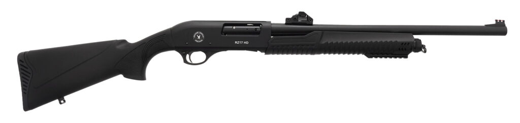 Silver Eagle Arms RZ17HD RZ17 Home Defense 12 Gauge Pump 3″ 4+1 18.50″ Chrome Lined Steel Black Vent Rib Barrel, MobilChoke, Black Steel Receiver, Fixed Black Synthetic Stock