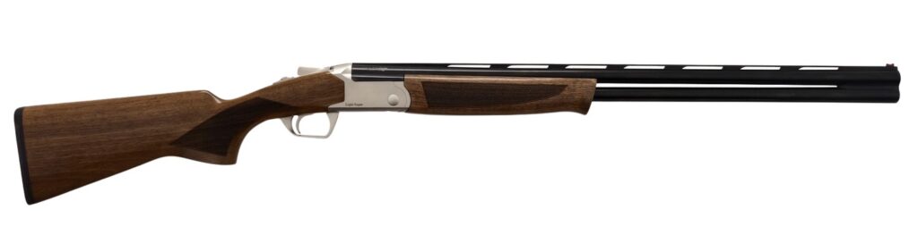 T R Imports LSP2028 Light Super  20 Gauge 3″ 2rd 28″ Black Over/Under Vent Rib Barrel, Black Steel Receiver, Fixed Walnut Stock