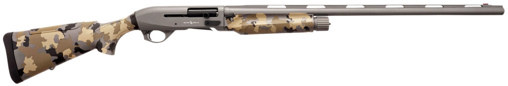 Silver Eagle Arms A21228OS2 Alpha 2  12 Gauge 3″ 4+1 28″ Gray Cerakote Chrome Lined Vent Rib Barrel & Steel Receiver, Old School Camo Synthetic Fixed Stock
