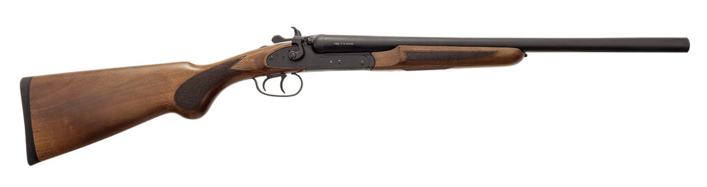 Silver Eagle Arms COACH12 Coach  12 Gauge Break Action 3″ 2rd 20″ Black Side By Side Barrel, Black Receiver, Fixed Walnut Stock