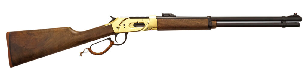 Silver Eagle Arms LEVER410 Lever  410 Gauge Lever 2.50″ 5+1 20″ Black Steel Barrel, Brass Receiver, Fixed Walnut Stock