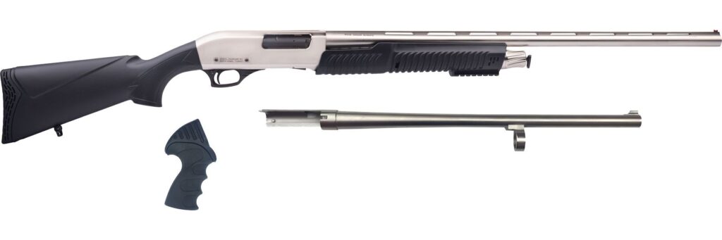 ROCK ISLAND ARMORY MERIVA PUMP 12/18.5 CHROME 3″