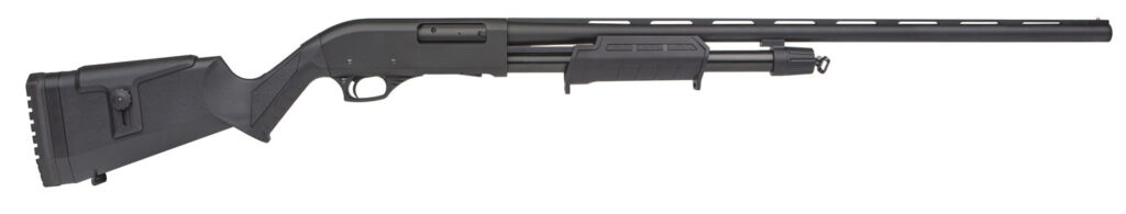 Rock Island PA12H28 All Generations  12 Gauge 3″ 5+1 28″ Black Anodized Contoured/Smooth Bore/Vent Rib Barrel, Black Fixed w/Adjustable Cheek Rest Stock