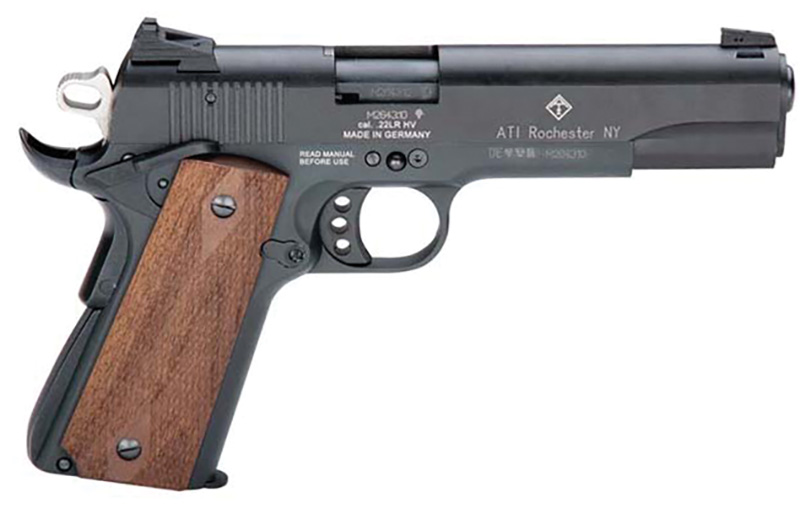 ATI GSG M1911 CA .22LR 5″BLK WDGP 10RD