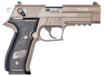 GSG GERG2210FFT FireFly  22 LR 10+1 4" Tan Steel Barrel, Serrated Slide, Zinc Alloy w/Accessory Rail Frame, Black Polymer Grip