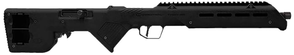 Desert Tech TRKRF2218BLK TREK-22 Black Compact 22 LR 10+1 18″ Free Floating Steel Barrel, Picatinny Rail Receiver, M-LOK Handguards, Fixed Polymer Stock, Suppressor Ready