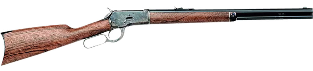 Cimarron AS621 1892 Short Full Size 38 Special/357 Mag 10+1 20″ Blued Octagon Barrel, Color Case Hardened Stainless Steel Receiver, Walnut Fixed Straight Stock, Right Hand