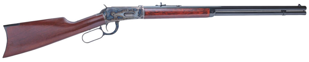 Cimarron CA2904 1894  Full Size 30-30 Win 7+1 26″ Blued Octagon Steel Barrel, Color Case Hardened Stainless Steel Receiver, Walnut Fixed Stock, Right Hand