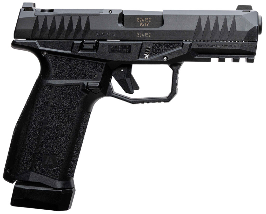 AREX 815537023954 Delta M Gen2 9mm Luger 17+1 4″ Black Barrel, Black Nitride Optic Cut/Serrated Slide, Black Frame, Ambidextrous