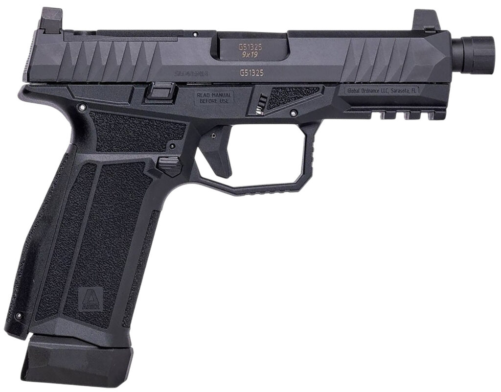 AREX 815537024913 Delta X Gen2 Tactical 9mm Luger 17+1 Threaded Barrel Optic Cut/Serrated Slide