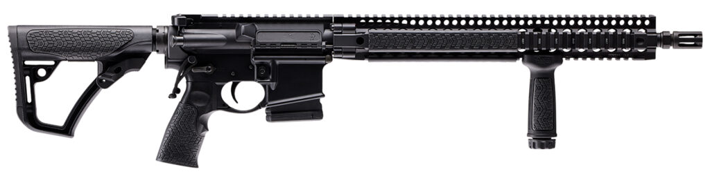 Daniel Defense 0214515175055 DDM4 V9 *CA Compliant 5.56x45mm NATO 16″ 10+1 Black Hard Coat Anodized 6 Position w/SoftTouch Overmolding Stock