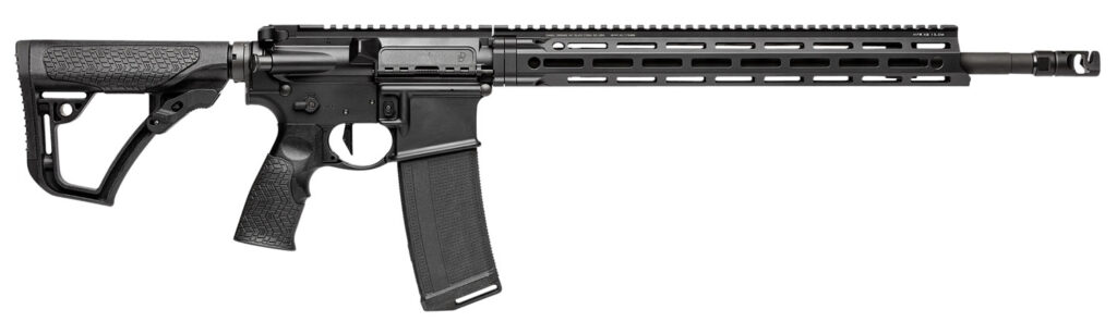 Daniel Defense 0212816541055 DDM4 V7 Pro *CA Compliant 5.56x45mm NATO 18″ 10+1 Black Hard Coat Anodized 6 Position w/SoftTouch Overmolding Stock