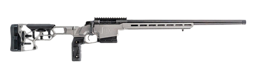 Faxon Firearms FX700SA308C01 FX7  308 Win 5+1 22″ Salt Bath Nitride Recessed Target Crown Steel Barrel Light Grey Stock