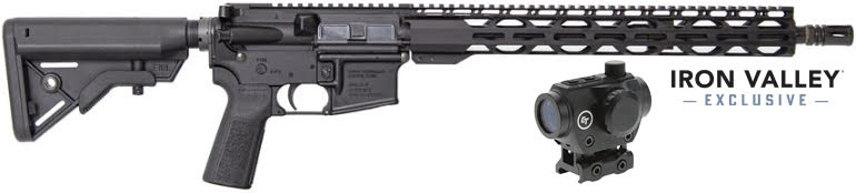RF-15 SOCOM Bundle 5.56 16″ CT Red Dot Blk 30rd