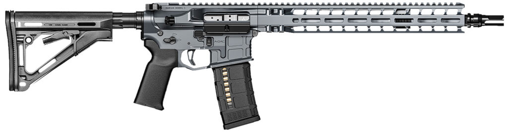 Radian Weapons R0038 Model 1 Carbine 223 Wylde 30+1 14.50″ Pinned & Welded Barrel, Radian Gray Billet Rec/M-Lok Handgaurd, Magpul Grip & CTR Stock, Ambi Controls, Mid-Length Gas