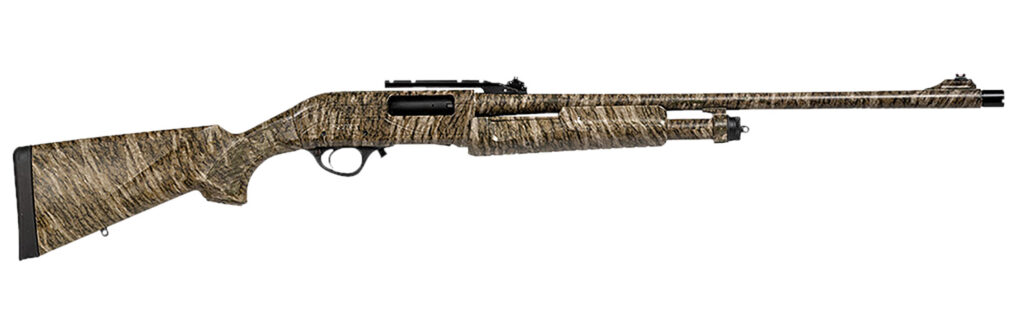 Escort HEFH4126TRBL Field Hunter Turkey Full Size 410 Gauge Pump 3″ 4+1 26″ Mossy Oak Bottomland Steel Barrel, Grooved Aluminum Receiver, Fixed Mossy Oak Bottomland Synthetic Stock, Right Hand