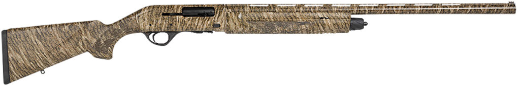 Escort HEPS412805BL PS  Full Size 410 Gauge Semi-Auto 3″ 4+1 28″ Mossy Oak Bottomland Vent Rib Barrel, Grooved Aluminum Receiver, Adjustable Mossy Oak Bottomland Synthetic Stock
