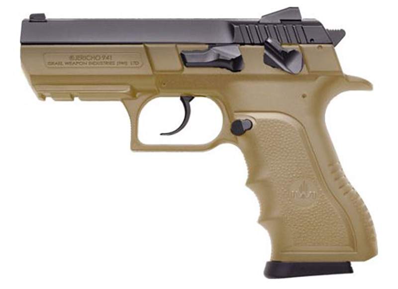 Jericho 941 Polymer 9mm 3.8″AS FDE 2/17