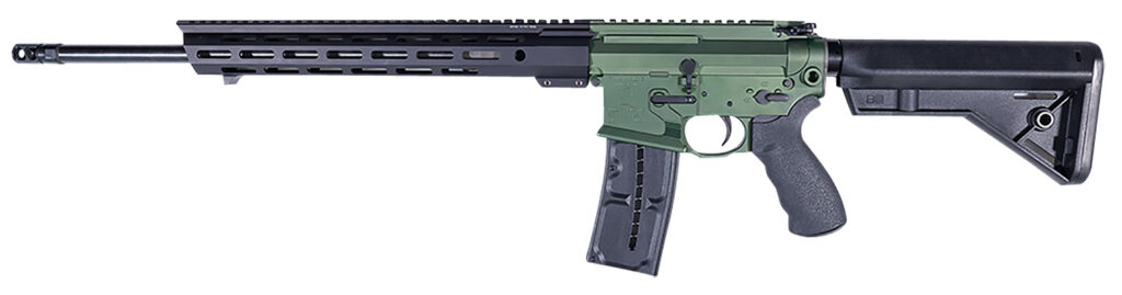 Franklin Armory 0010063ODG F17 L 17 WSM 10+1 20″ Black Precision Barrel, OD Green Aluminum w/M-LOK & Picatinny Rail Receiver, Black Bravo C Stock