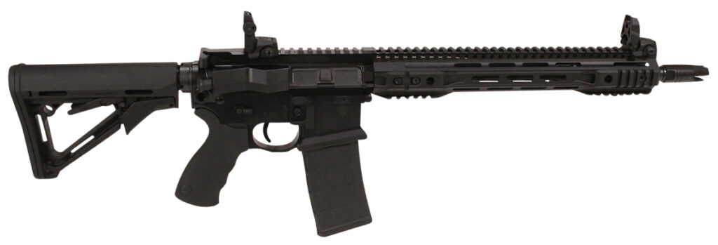 Franklin Armory 1241BLK M4 XTD 5.56x45mm NATO 16″ 30+1 Black Hard Coat Anodized Salt Bath Nitride Adjustable Magpul CTR Stock Black Ergo Ambi SureGrip Grip Right Hand