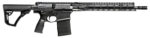 Daniel Defense 0215707258055 DD5 V3 *CA Compliant 7.62x51mm NATO 16" 10+1 Black Hard Coat Anodized Black Phosphate 6 Position w/SoftTouch Overmolding Stock Black Polymer Grip