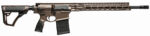 Daniel Defense 0215815060047 DD5 V4 Gen II 7.62x51mm NATO 18" 20+1 Mil-Spec Brown Cerakote Black 6 Position w/SoftTouch Overmolding Stock Black Polymer Grip