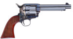 Taylors & Company 555139 1873 Cattleman Gunfighter 45 Colt (LC) 6rd 5.50" Blued Cylinder & Barrel Color Case Hardened Steel Frame Walnut Army Size Grip