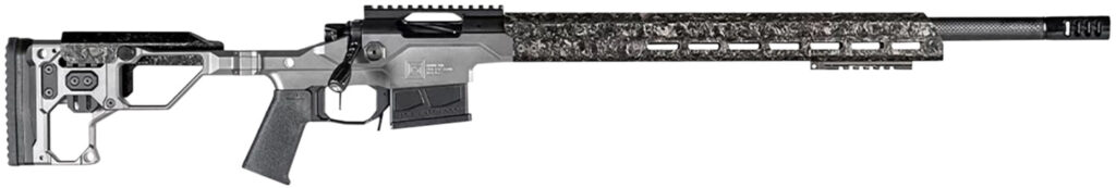 Christensen Arms 8010310600 Modern Precision  7mm PRC 5+1 26″ Threaded Carbon Fiber Barrel, Black Nitride Finish, Tungsten Anodized Folding Stock, Polymer Grip