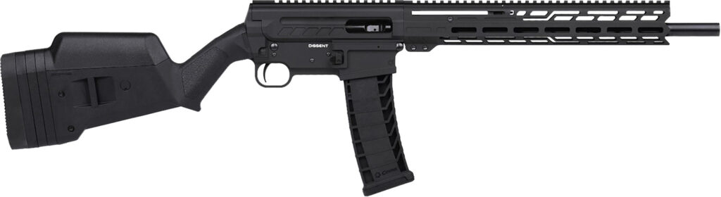 CMMG 94A610F-AB Dissent BR4 9mm Luger 10+1 16.10″ Black Nitride Steel Barrel, Black Armor Cerakote Picatinny Rail Aluminum Receiver, 13.50″ M-LOK Handguard, Magpul SGA Black Polymer Stock