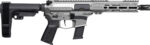 CMMG 45A890FTNG Banshee FE MkG 45 ACP 13+1 8" Black Nitride Threaded Barrel, M-LOK Handguard, Titanium Cerakote Aluminum Receiver w/Picatinny Rail, Black Polymer CMMG RipBrace, CMMG Zeroed Grip