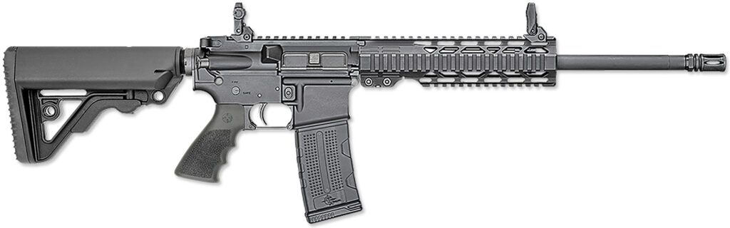 Rock River Arms AR1910 LAR-15M Assurance-M Carbine 5.56x45mm NATO 16″ 30+1, Black, RRA Operator Stock & Hogue Grip, Flip-Up Sights, Carrying Case