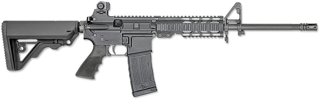 Rock River Arms AR1915 LAR-15M Assurance-UTE Carbine .223 Rem/5.56 NATO 16″ Stainless 30+1, Black, RRA Operator Stock & Hogue Grip,  A2 Sights, Carrying Case