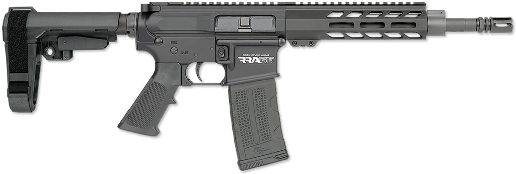 Rock River Arms DS2142 LAR-15M RRAGE 223 Rem/5.56 NATO 30+1 10.50″ Black Threaded Barrel, M-LOK Handguard, Black Aluminum Picatinny Rail Receiver, Black A2 Grip