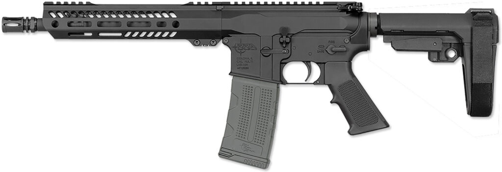 Rock River Arms DS2144 LAR-15M RRAGE 223 Rem/5.56 NATO 30+1 10.50″ Black Anodized Steel Threaded Barrel, M-LOK Handguard, Black Aluminum Picatinny Rail Receiver, Black Polymer SBA3 Brace & Black Grip