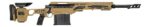 Cadex Inc CDX50DUAL50206BR20I2J5 CDX-50 Tremor 50 BMG 5+1 20.60" Black DLC Match Grade Threaded Barrel, Black DLC Aluminum Receiver w/Picatinny Rail, Adjustable Folding Hybrid Tan Stock, Black Polymer