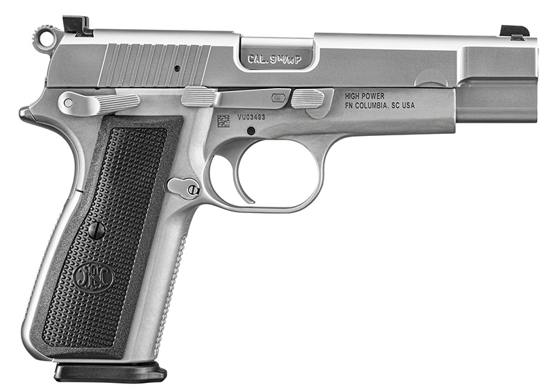 FN High Power 9mm 4.7″ SS DS 17rd