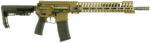 Patriot Ordnance Factory 01145 P415 Edge 223 Rem,5.56x45mm NATO 16.50" 30+1 Burnt Bronze Rec Black 6 Position MFT Stock/Grip