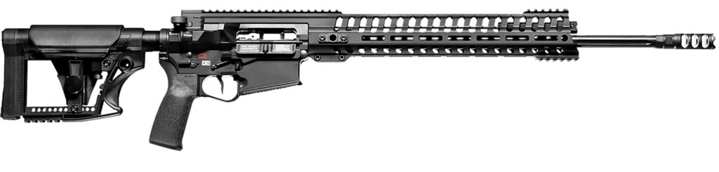 Patriot Ordnance Factory 01564 Revolution Gen4 6.5 Creedmoor 20″ 20+1 Black Hard Coat Anodized Adjustable Magpul PRS Stock 14.5″ M-LOK