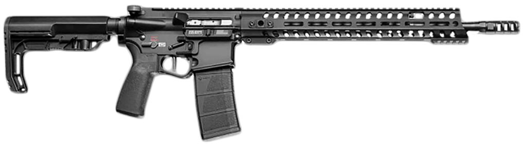 Patriot Ordnance Factory 02039 Renegade +  5.56x45mm NATO 30+1, 13.75″ Steel Threaded Barrel, Black Aluminum Receiver