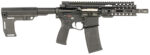 Patriot Ordnance Factory 2169 P415 Edge 5.56 NATO 30+1 7.25" Black Nitride Threaded Barrel, Black Anodized Aluminum Receiver