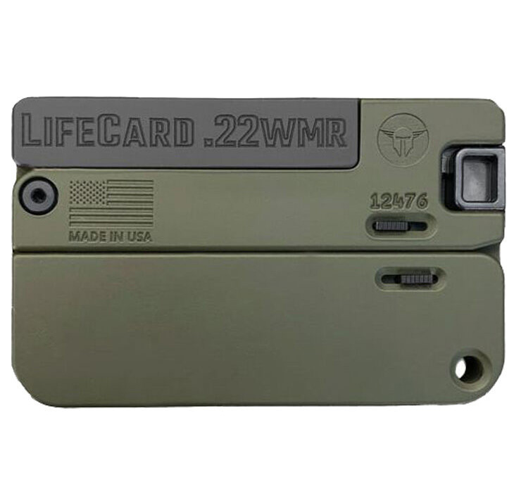 TBZR Lifecard 22WMR Aluminum OD Green